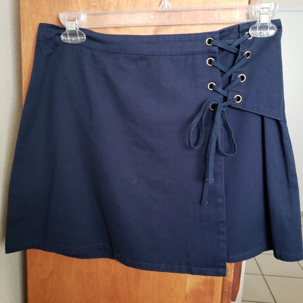 William B wrap skirt
